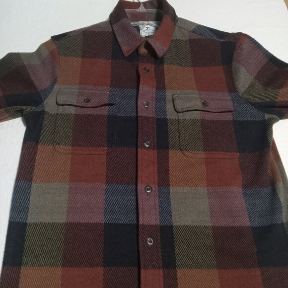 7Diamonds Men's Generation Plaid Soft Flannel Button Up Long Sleeve Shirt S - Picture 1 of 8